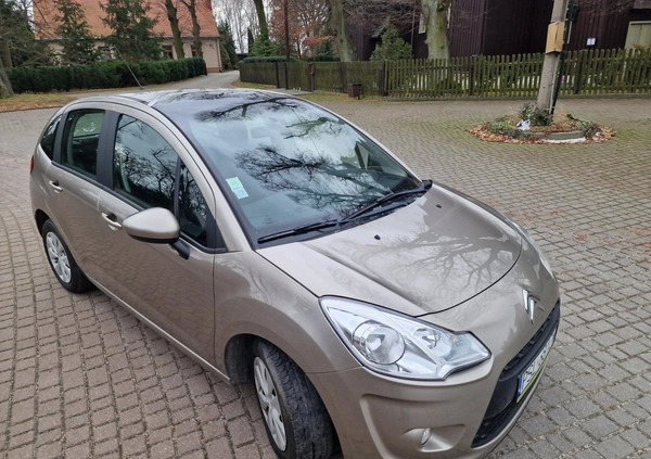 Citroen C3 cena 21300 przebieg: 74493, rok produkcji 2011 z Pasłęk małe 232